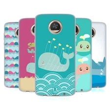 HEAD CASE DESIGNS KAWAII WHALE SOFT GEL CASE FOR MOTOROLA PHONES