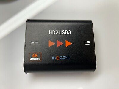 INOGENI HD2USB3 HDMI to USB 3.0 Video Converter | eBay INOGENI HD2USB3 HDMI to USB 3.0 Video Converter | eBay