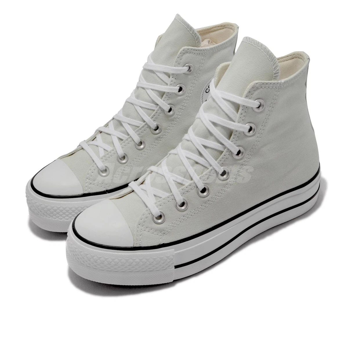 Grey cheap wedge converse