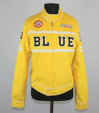 Blue Sport Motoaction racing team womens jacket Size L