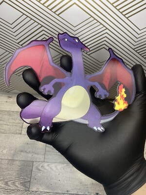 Pokemon Shiny Charizard 3D Lenticular Motion Sticker Car Decal