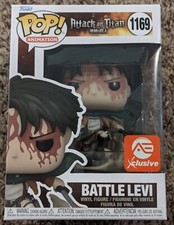 Figura Funko Pop Battle Levi Bloody #1169 - Attack on Titan AE Exclusiva EN MANO
