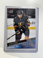 Upper Deck 2020-21 Reid Duke Young Guns Rookie Card #202