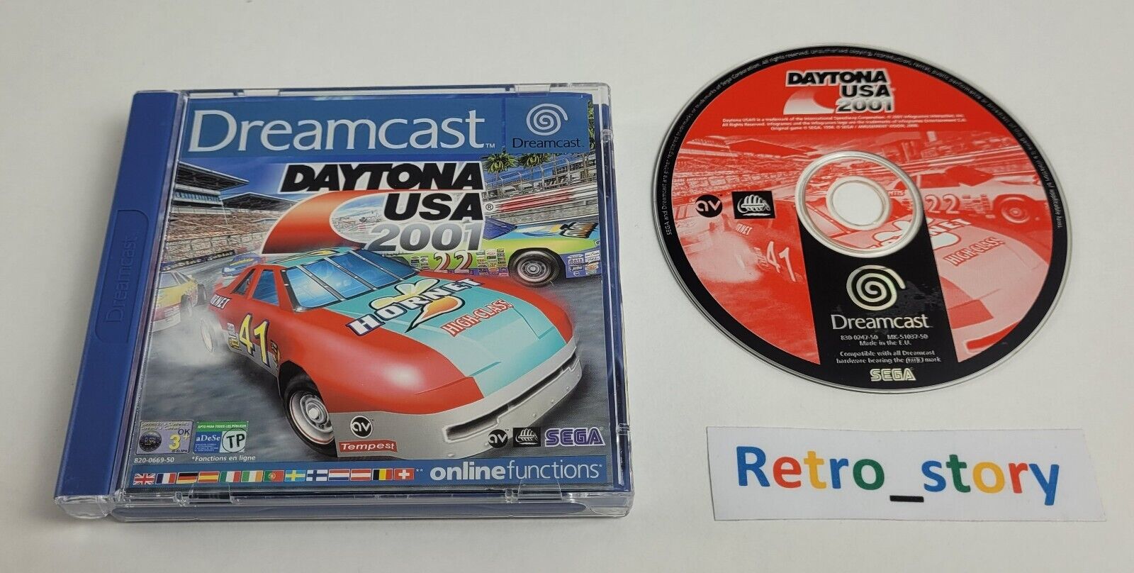 SEGA Dreamcast - Daytona USA 2001 - PAL