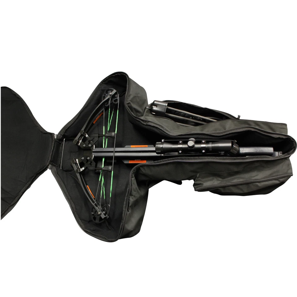 Estuche Ballesta Suave Acolchado Compacto SAS Deluxe con Eslinga y Compartimentos Extra Foto 3 de 3