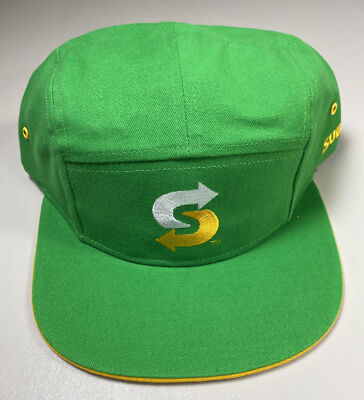 NEW SUBWAY 5-PANEL Cap Hat Snapback Uniform 100% Cotton