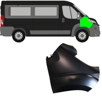 KotflüGel FüR Fiat Ducato 2014 - 2018 Vorne Rechts