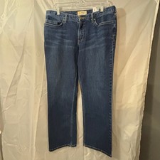 Carhartt Original Fit Straight Leg Jeans Women  s Size 14 Short Blue Denim