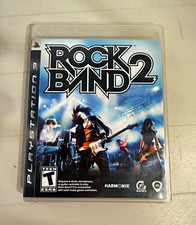 EA Rock Band 2 (PS3) 2008 T-Teen Rhythm Music Game w/ Manual / Not Tested.
