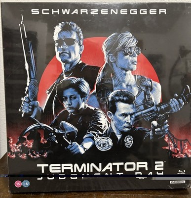 Terminator 2 30th Anniversary 4K UHD Box Set 2LP Grey Vinyl 3D Blu-ray