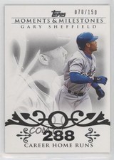 2008 Topps Moments & Milestones 70/150 Gary Sheffield #52 n1u