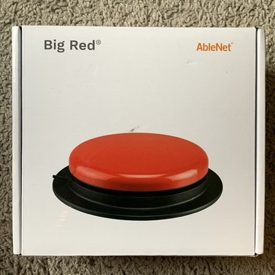 AbleNet Big Red Switch - Large 5 Inch Durable Assistive Technology Switch Button