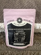 Vital Source Nutrition Premium Feminine Balance Gummies Hawaiian Pineapple 02/27