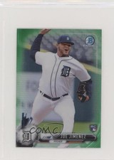 2017 Bowman Chrome Minis Base Rookies Green Refractor 80/99 Joe Jimenez #18 0m8