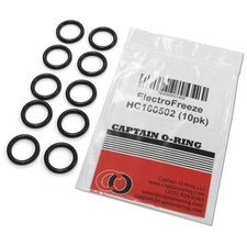 Captain O-Ring - Replacement Electro Freeze HC160502 O-Rings (10 Pack)