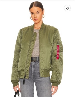 NWOT Alpha Industries MA-1 Slim Fit In Sage $190 Size S