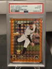 /25 PAUL SKENES 2025 TOPPS CHROME #300 RKE CUP ORANGE GEOMETRIC PSA 10! PIRATES!