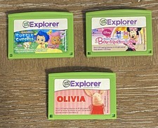 Lot of 3 Leap Frog Explorer Leap Pad Learning...