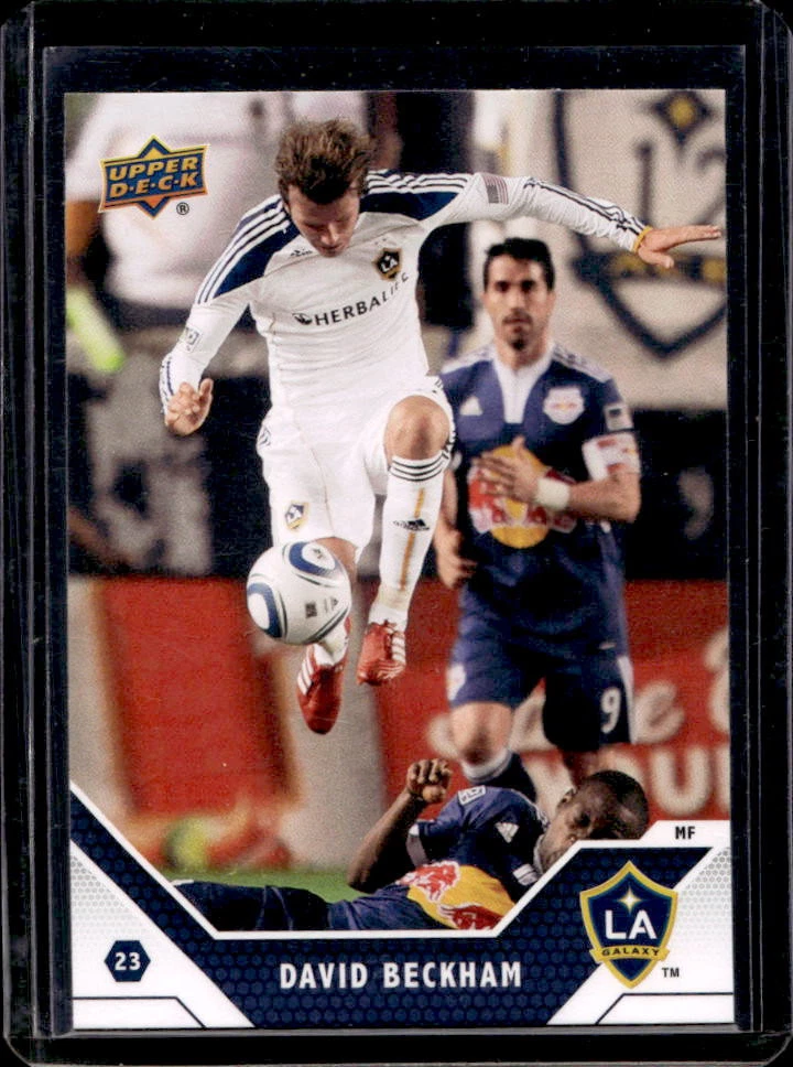 David Beckham trading card