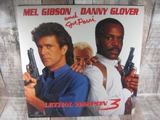 Lethal Weapon 3 Mel Gibosn Danny Glover Laserdisc Videodisc