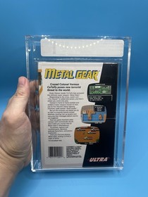 Metal Gear NES Sealed VGA 85+ Mint Not Cgc Psa Wata 9.8 Key Title Nintendo Mgs