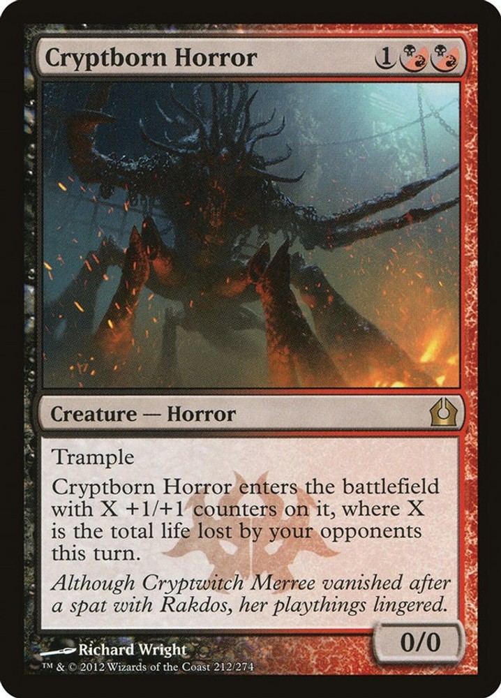 Cryptborn Horror Return to Ravnica LP MTG
