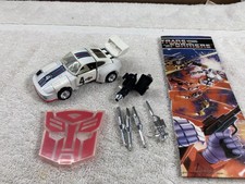 Transformers G1 Jazz 100% Complete Vintage