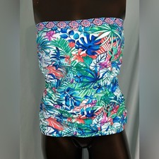 Tommy Bahama Palm Party Underwire Bandini Top - Small - New