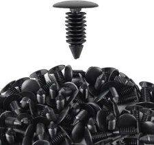 100X Bumper Clips Auto Car Hole Plastic Rivets Fastener Retainer Fender Push Pin