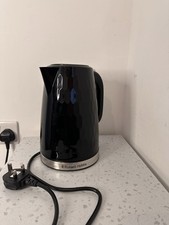 Russell Hobbs 26051 Honeycomb Textured Rapid Boil Jug Kettle 1.7L, 3000W, Black