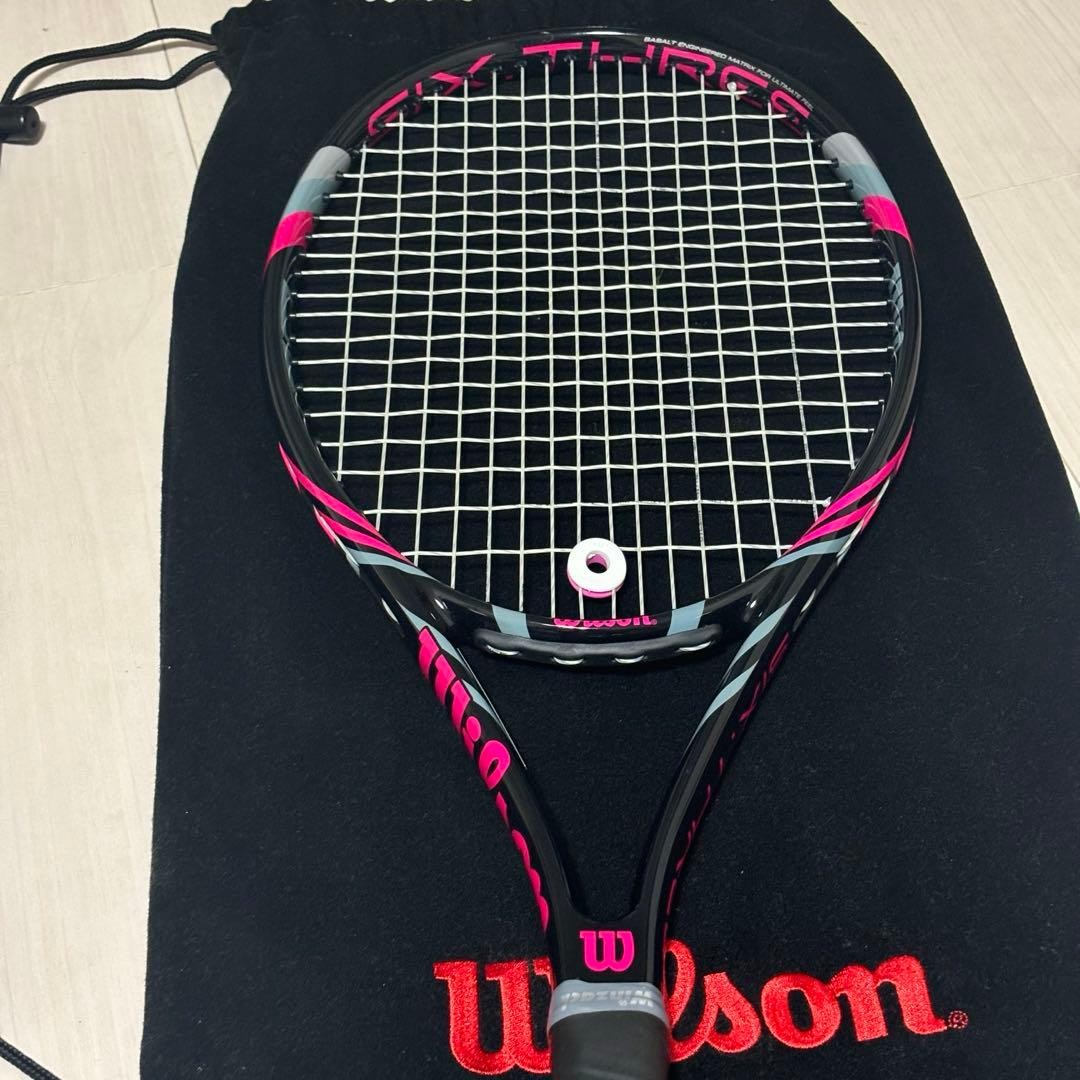 Wilson バドミントンラケット 黒とピンク Wilson tennis racket black/pink | eBay