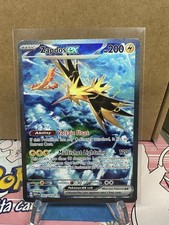 Pokémon TCG NM Zapdos ex 202/165 SV 151 Full Art Holo English on eBay