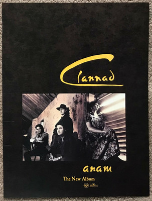 CLANNAD - ANAM 1990 Full page UK magazine ad