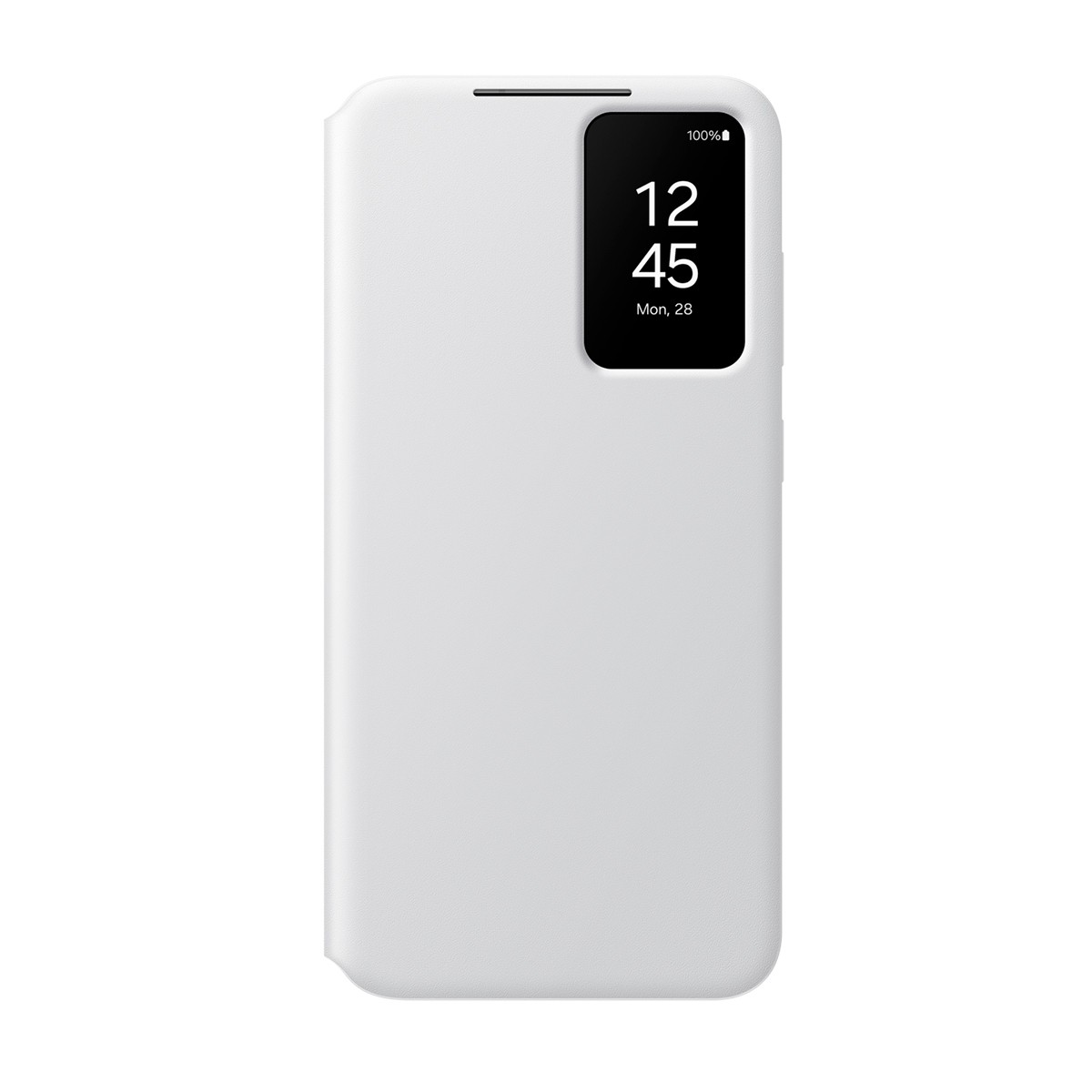 Étui premium S View Galaxy S24 Plus au design ajusté gris clair