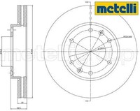 2X Bremsscheibe Metelli 23-1503 2 Bremsscheiben FüR Hyundai