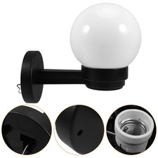 Hollow Out Iron Lampshade Cover Waterproof Pillar Light Courtyard