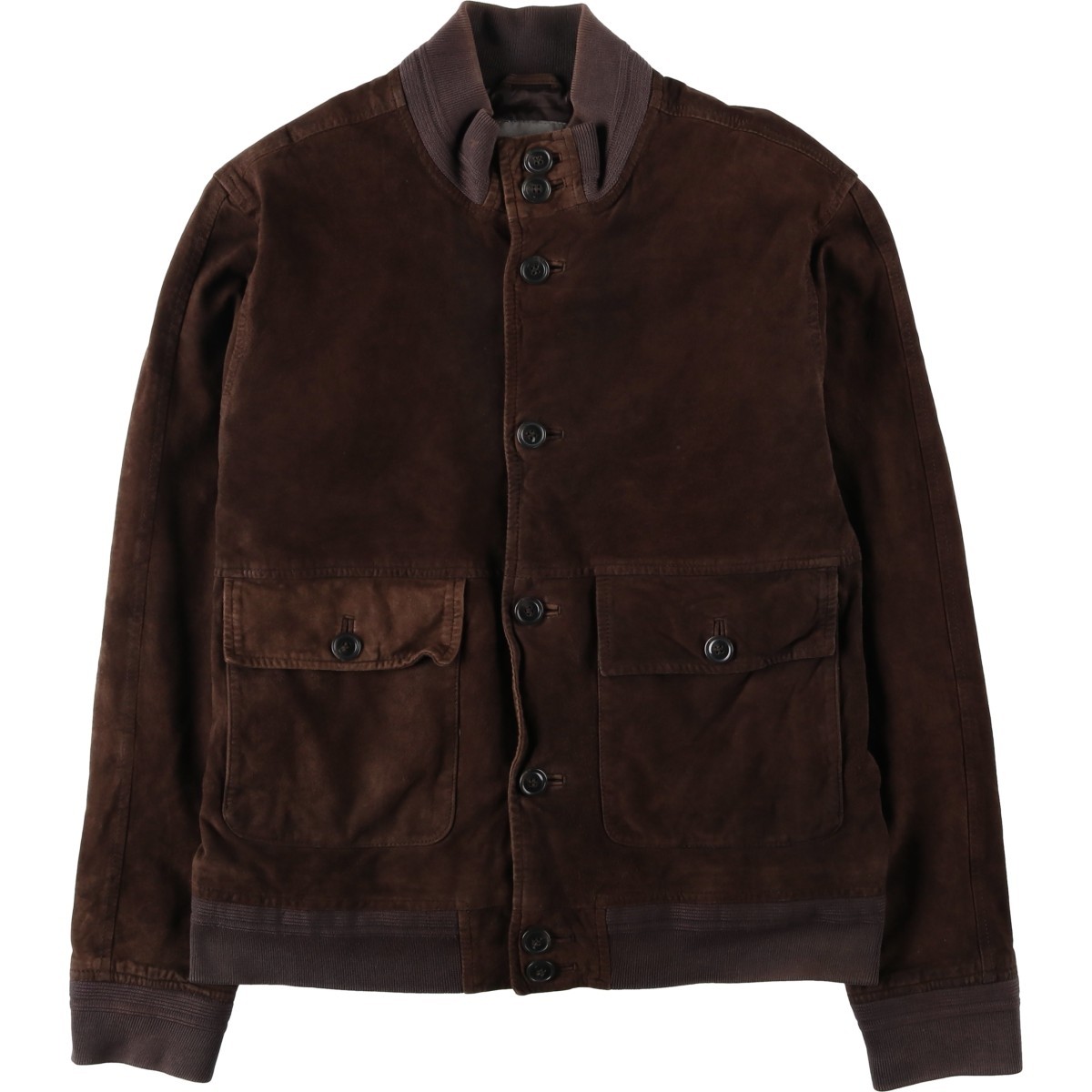 Used Project Valstar Jacket Suede Leather Blouson Men's Size L | eBay