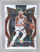2024 Panini Select 12 Bradley Beal Concourse White Disco Prizm /75