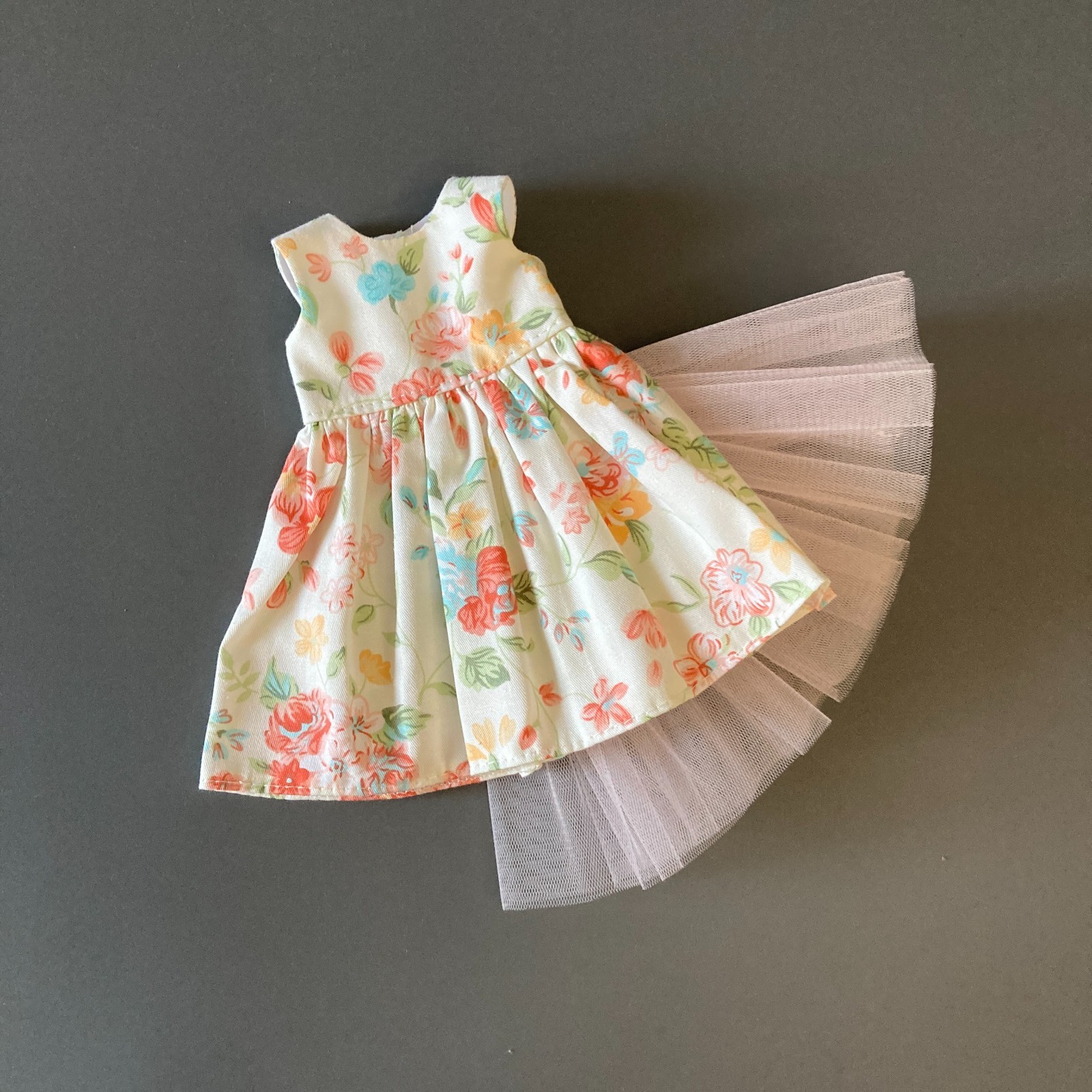 Doll clothes dress and tutu petticoat for 13-14 inches Paola