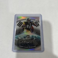 2021 Donruss Optic Hines Ward  Globall Silver Prizm #GB-13 Pittsburgh Steelers