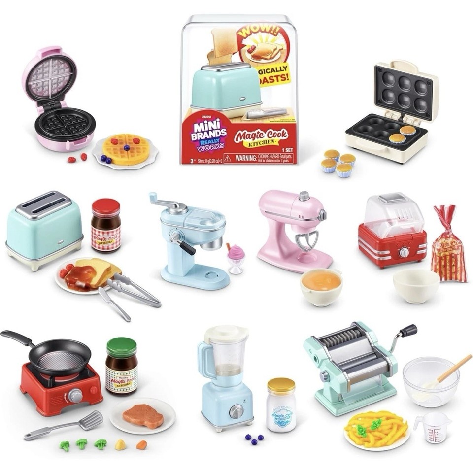 NEW RELEASE Mini Brands Magic Cook Kitchen POPCORN MACHINE | 2026 | IN ...
