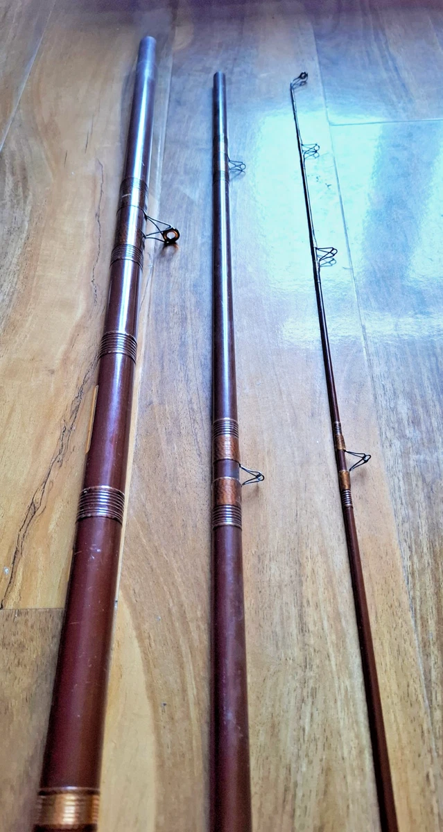 Caña De Pescar Abu Match Feralite Mark 6 Zoom Flotador Vintage 13ft Para Río