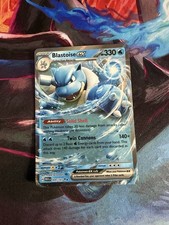 Pokémon TCG Blastoise EX 009/165 RR Double Rare Holo 151 SV2a 2023