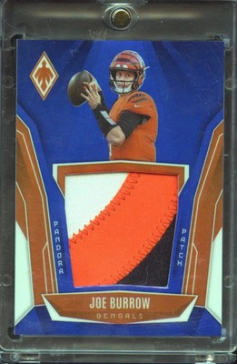 Joe Burrow 2025 Phoenix Jersey Patch 28/199 Cincinnati Bengals