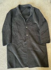 Image of All Saints Foley Wool Over Coat Black Mens Size Large Brand New BNWT RRP £348