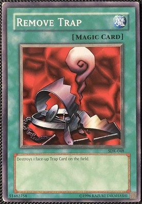 Remove Trap SDK-048 Starter Deck: Kaiba Unlimited - Yugioh Card