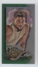 2022 Topps Allen & Ginter Chrome Mini Green Refractor 41/99 Rad Lopez #194 0su2