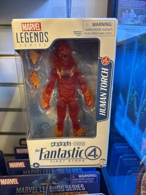 IN STOCK! Fantastic Four: First Steps Marvel Legends HUMAN TORCH 6'' AF HASBRO