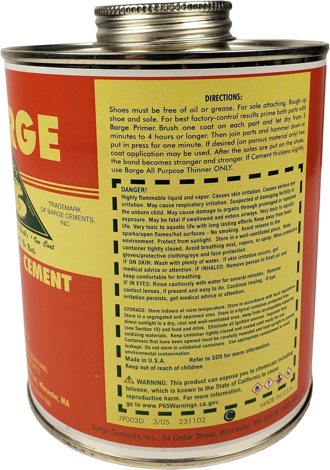 All Purpose Cement Quart O22721