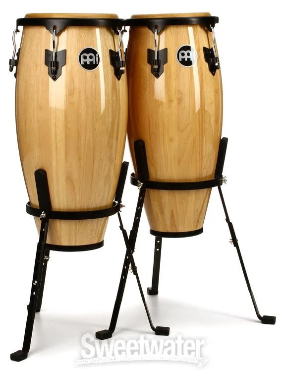 Meinl Percussion Headliner Series Conga Set - 10" & 11" - Natural Finish - Image 2 of 4